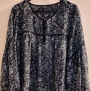 Flow-y, Lucky Brand Peasant Blouse